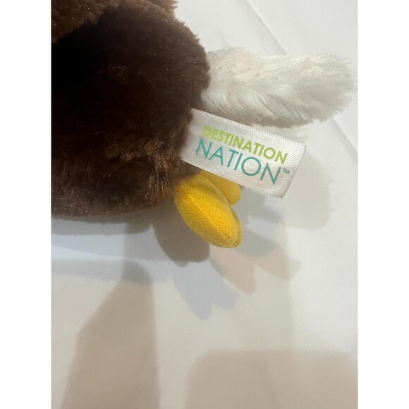 Destination Nation Brown Eagle Plush Toy Stuffed Animal - Picture 5 of 5
